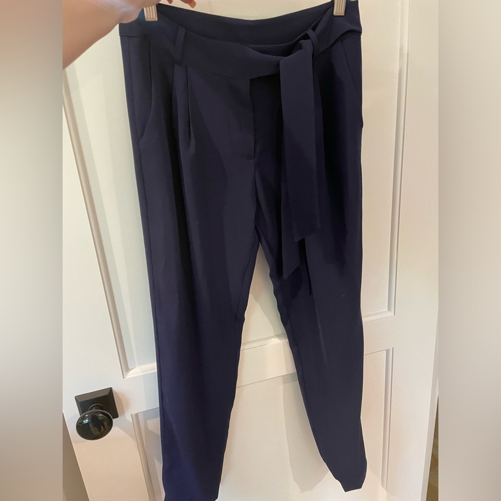Parker navy dress cropped jogger size 0